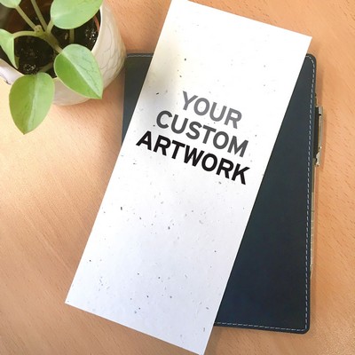 4" x 9" Seed Paper Panel Card, 1-Sided
