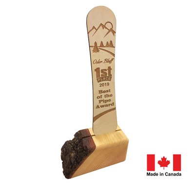 Live Edge Trophy - SMALL