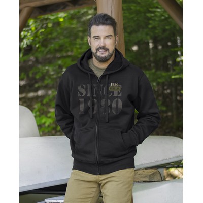 Unisex fullzip hooded sweatshirt
