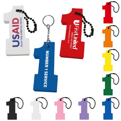 Foam Key Tag - # 1 Style