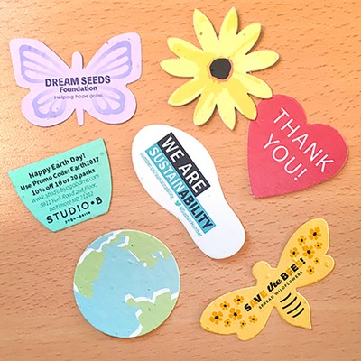 Small Die-Cut - Printed, 1-Sided
