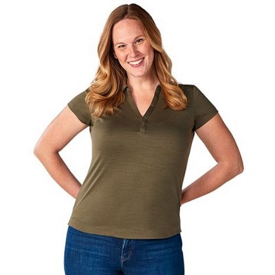 Women's AMOS Eco Short Sleeve Performance Polo