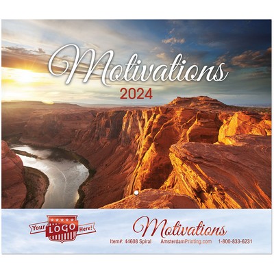 Motivations Stapled Wall Calendar