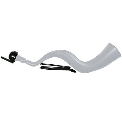 18" White Super Horn