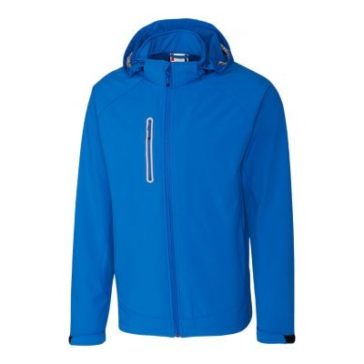 Clique Milford Waterproof Softshell Full Zip Hooded Mens Jacket