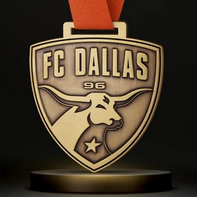 5" Custom Die Cast Antiques Medals