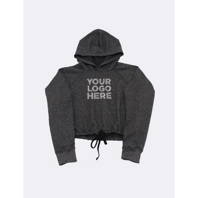 Leighton Crop Pullover Hoodie - Women's