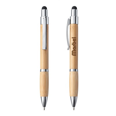 Kafza Bamboo Pen with Stylus