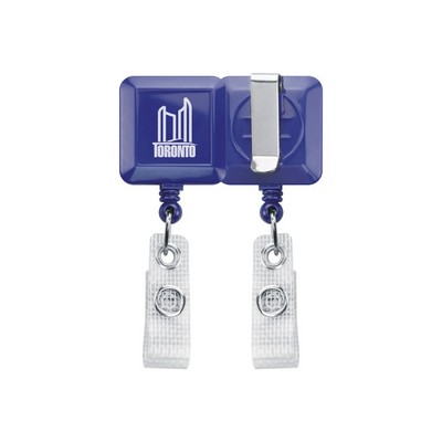 Square Retractable Holder (1 ¼ Square Inches)
