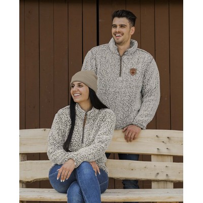 Unisex quarter-zip sweatshirt