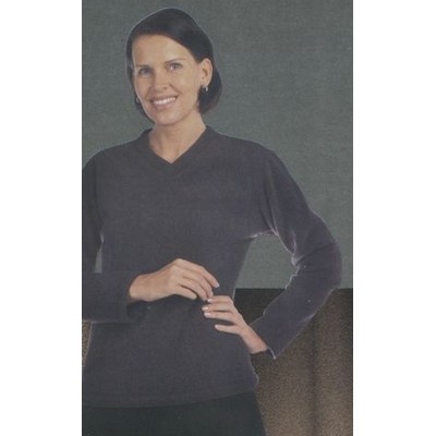 Ladies' Micro Pullover Sweatshirt