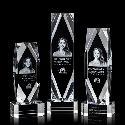 Delta 3D Award on Base - Clear