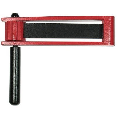 8'' Red Wooden Rattle