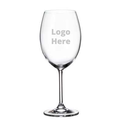 19.6 Oz. 580 Ml Dolectto Bordeaux Wine (Laser Engraved)
