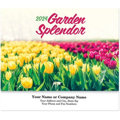 Garden Splendor Stapled Wall Calendar