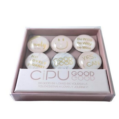 Glass Fridge Magnets Sets