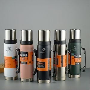 40 Oz/1200ml Water Bottle Vacuum Insulated Stainless Steel Bottle Thermal Bottle With Handle