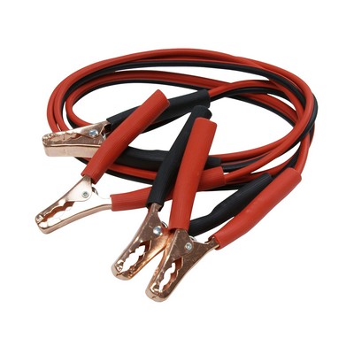 10 Gauge CCA Booster Cables w/ Instruction (8')