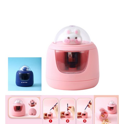 Battery-Powered/Plug-in Electric Pencil Sharpener
