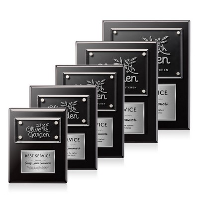 Gossamer Plaque - Black/Silver