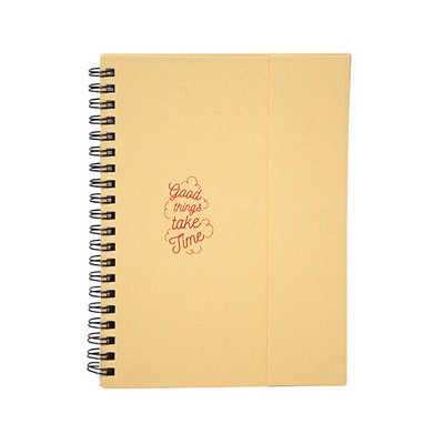 Spiral Journal With Sticky Notes