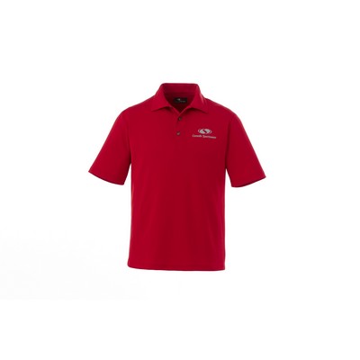 Custom Men's Solid Color Performance Polo Shirt