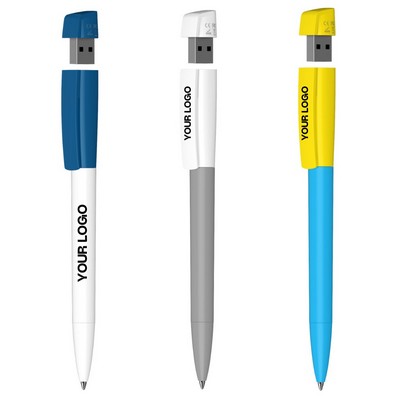 Munich Plastic Pen with USD Drive Made in Germany