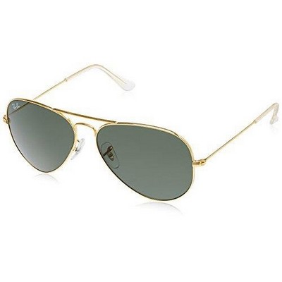 Original Aviator Non-Polar Sunglasses - Gold/Crystal Green, 58
