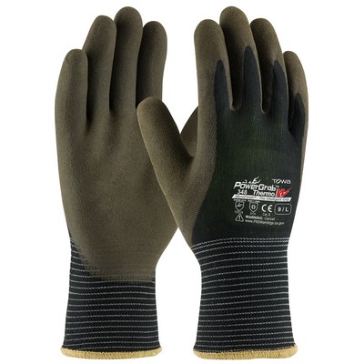 PowerGrab™ Thermo W Seamless Knit Polyester Glove with Acrylic Liner and Latex MicroFinish Grip