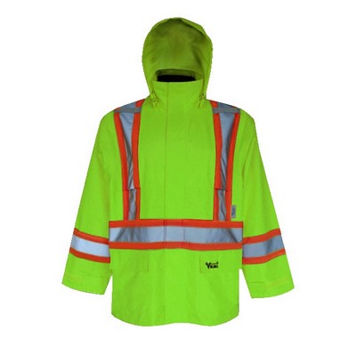 Viking Handyman® 300D Hi-Vis Safety Jacket (Green)