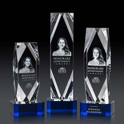 Delta 3D Award on Base - Blue